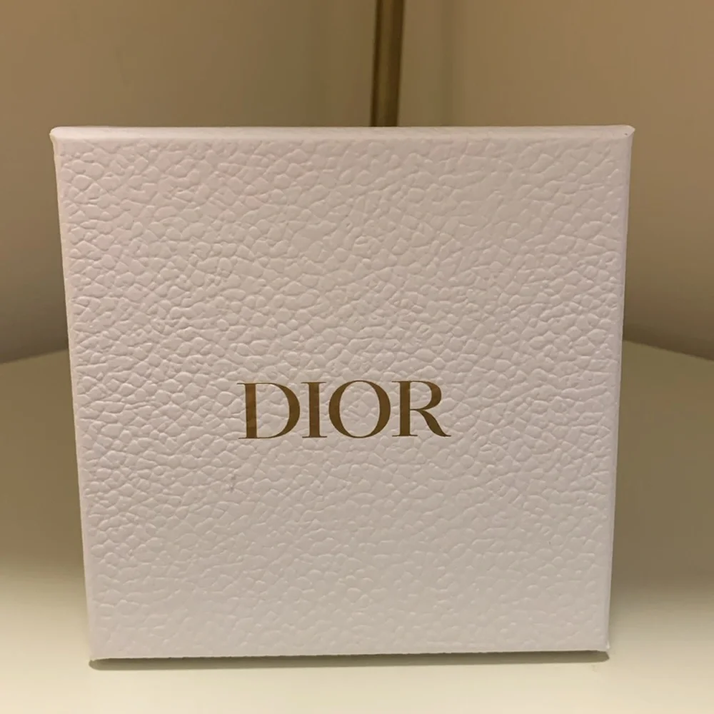 CHRISTIAN DIOR Lambskin Cannage Lady Dior Card Holder